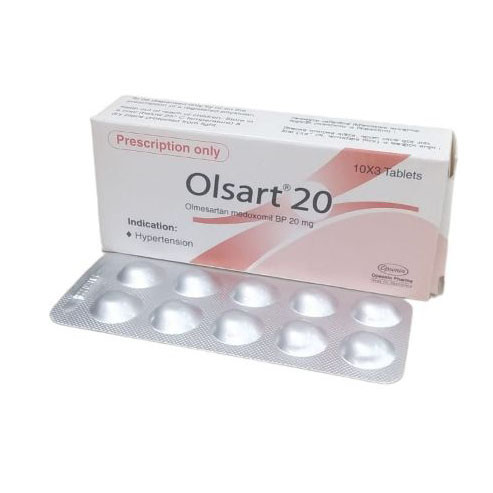Tablet  Olsart 20mg (42 Pcs)